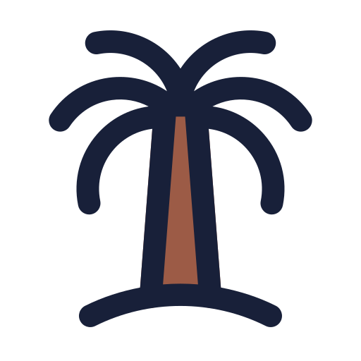 palmera icono gratis