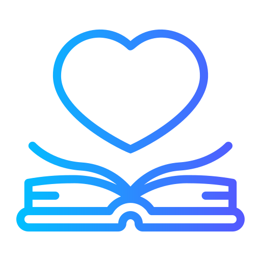 Book Generic gradient outline icon