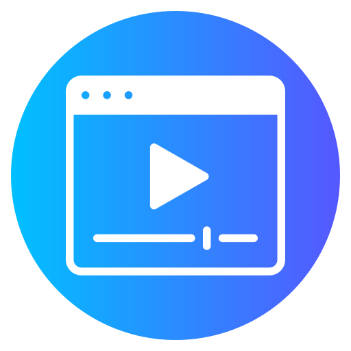 vídeo grátis ícone vídeo grátis ícone