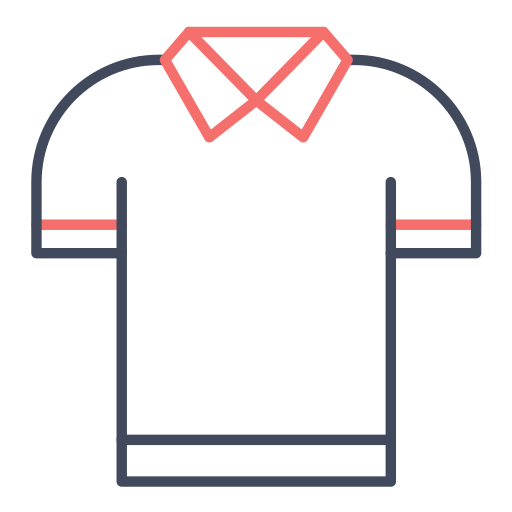 camisa polo icono gratis