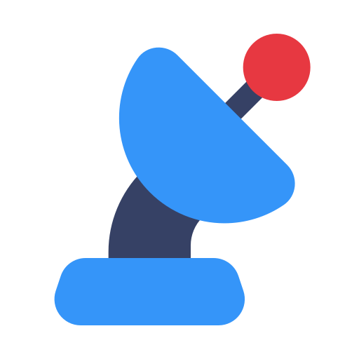 antena parabólica icono gratis