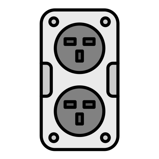 enchufe de pared icono gratis