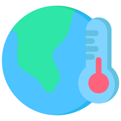 Global warming Generic color fill icon