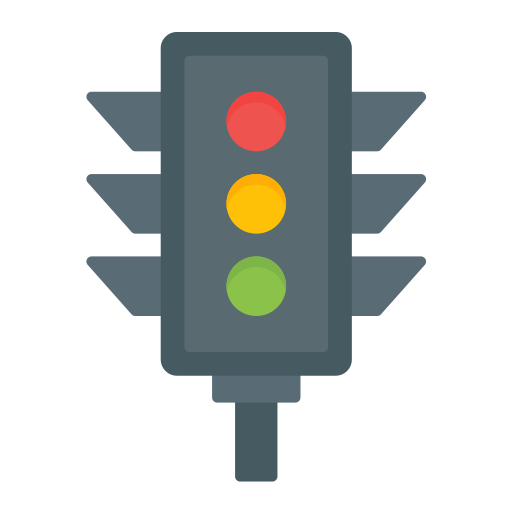 Traffic light free icon