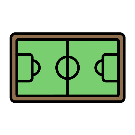 campo de fútbol icono gratis