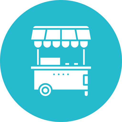 chariot de nourriture Icône gratuit chariot de nourriture Icône gratuit