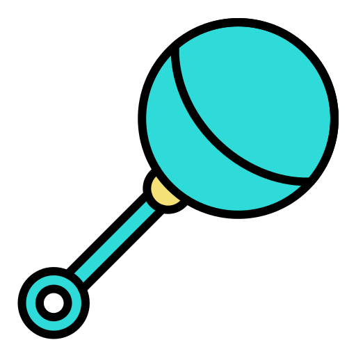 Rattle Generic color lineal-color icon