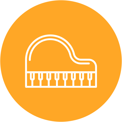 piano icono gratis