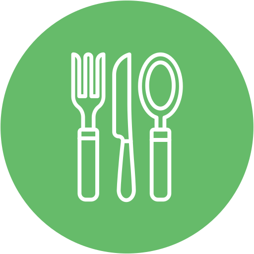 cuchillería icono gratis