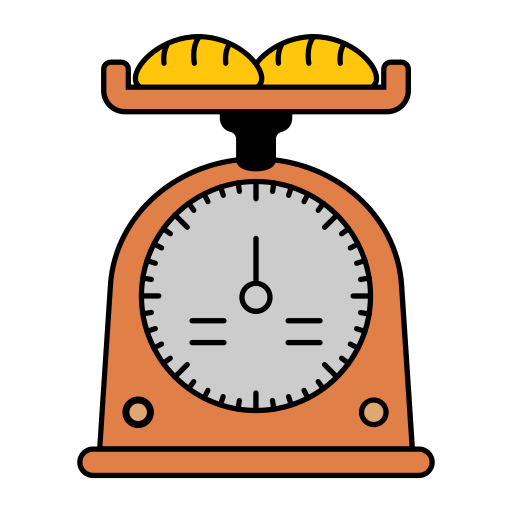 Weight scale free icon