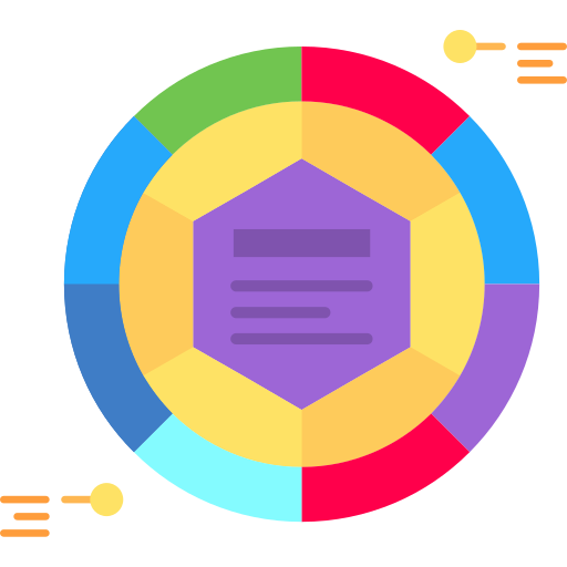 gráfico circular icono gratis