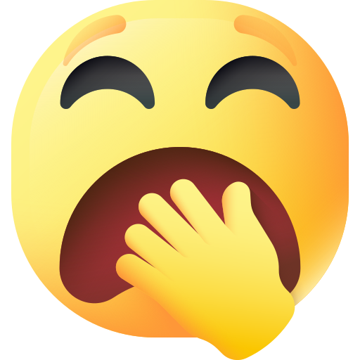 Yawning - Free smileys icons