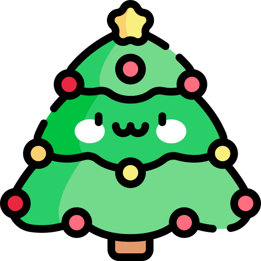 árbol de navidad icono gratis