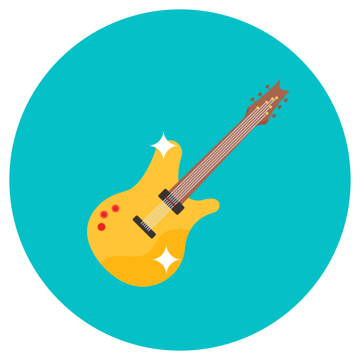 guitarra icono gratis
