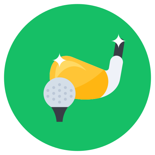 campo de golf icono gratis