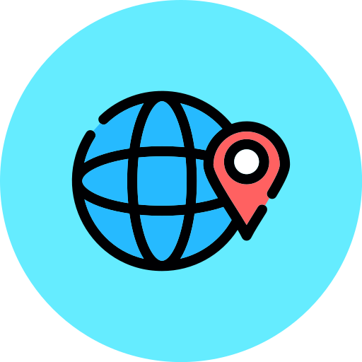 geolocalización icono gratis