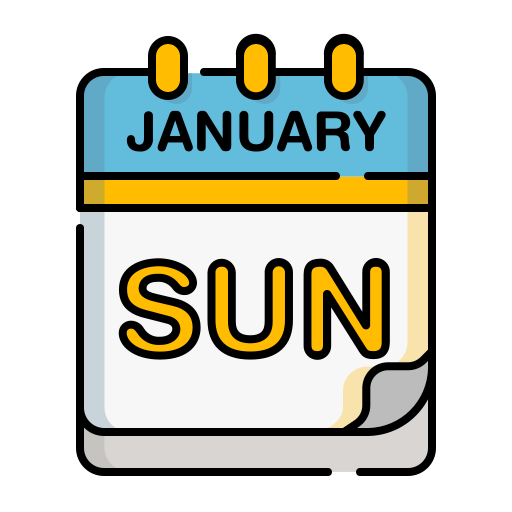 Sunday free icon