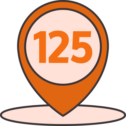 125 Icône gratuit 125 Icône gratuit