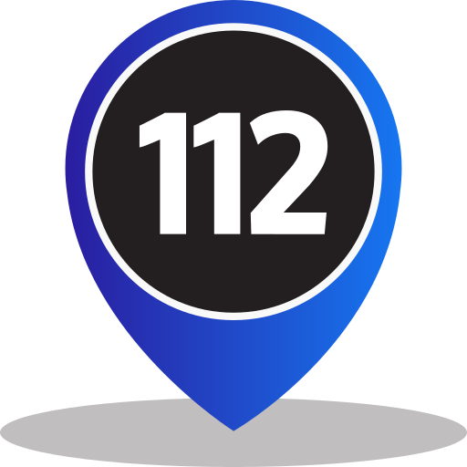 112 Icône gratuit 112 Icône gratuit