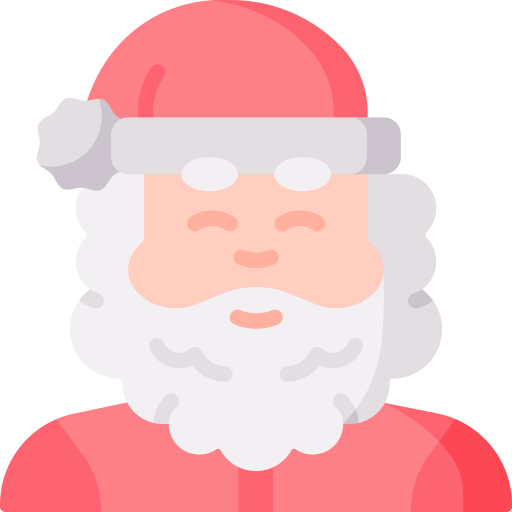 papá noel icono gratis