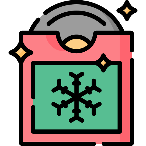 música de navidad icono gratis