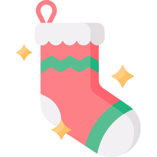meia de natal grátis ícone meia de natal grátis ícone