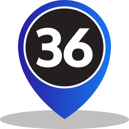 trente-six Icône gratuit