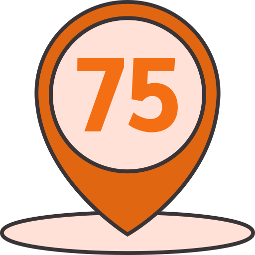 75 Icône gratuit 75 Icône gratuit