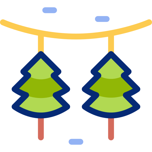 guirnalda icono gratis