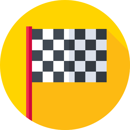 drapeau de course Icône gratuit drapeau de course Icône gratuit
