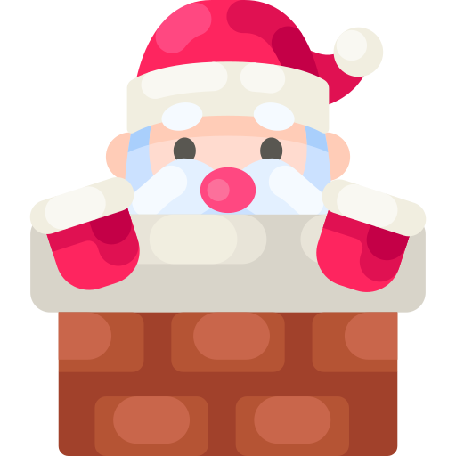 papá noel icono gratis