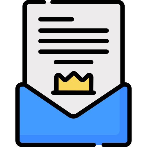 Letter free icon