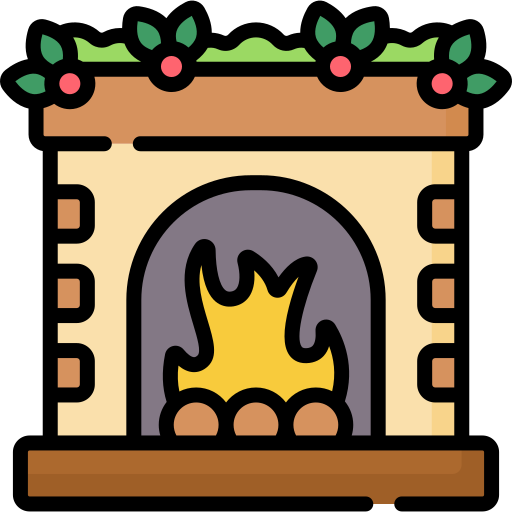 chimenea icono gratis