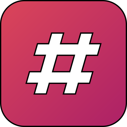 hashtag Icône gratuit hashtag Icône gratuit