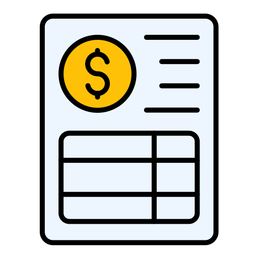 Billing free icon