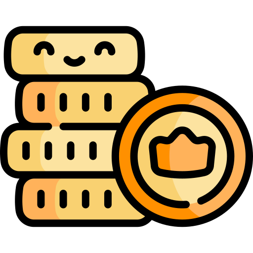 monedas icono gratis