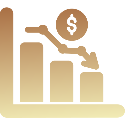 Chart free icon