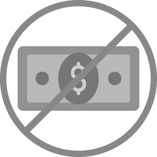 pas d'argent Icône gratuit pas d'argent Icône gratuit