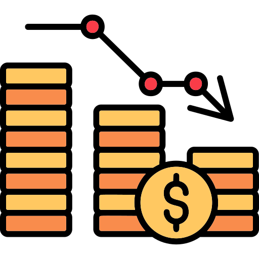 Decrease free icon