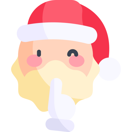 santa secreto icono gratis