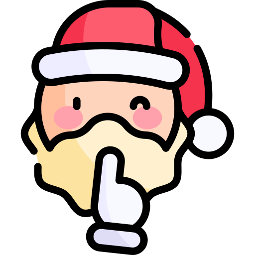 santa secreto icono gratis