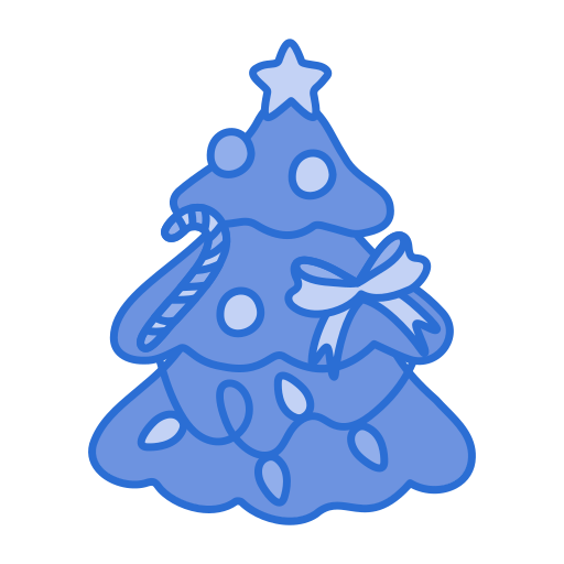 árbol de navidad icono gratis