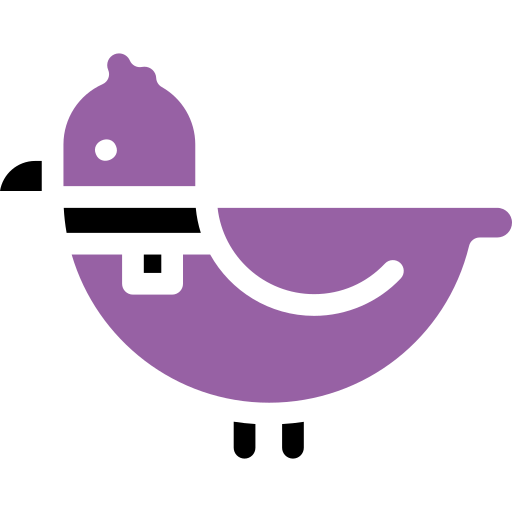 pájaro icono gratis