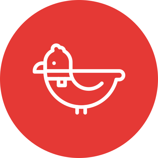 pájaro icono gratis