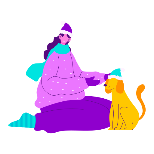 Pet free sticker