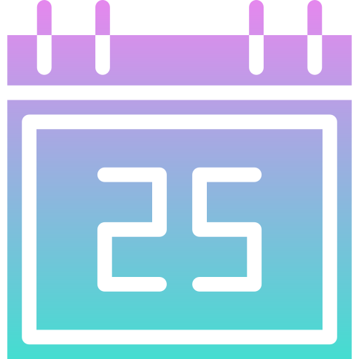 25 de diciembre icono gratis