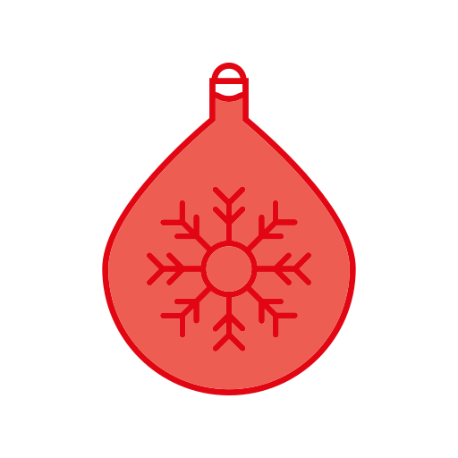 enfeite de natal grátis ícone