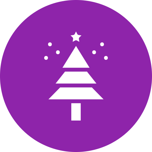 árbol de navidad icono gratis