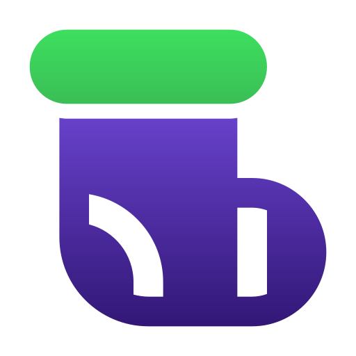 calcetín de navidad icono gratis