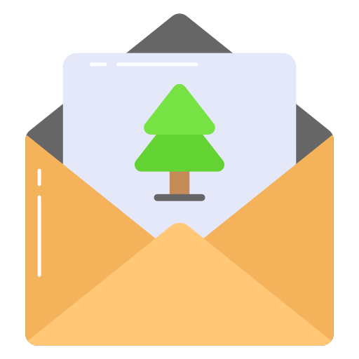 tarjeta de navidad icono gratis